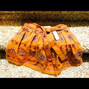 Mini skirt from Anthropologie never warn